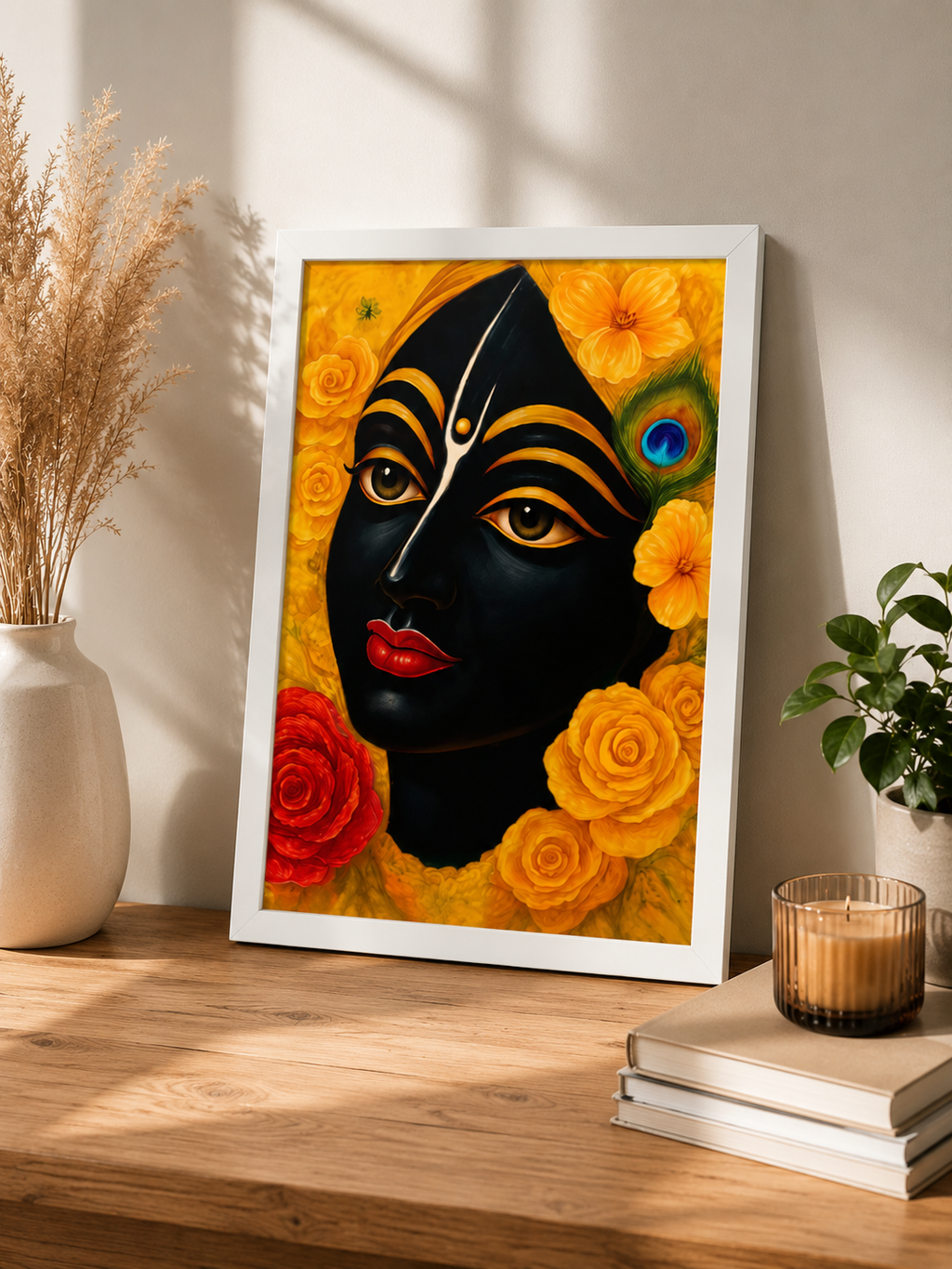 Golden Shyam Framed Poster